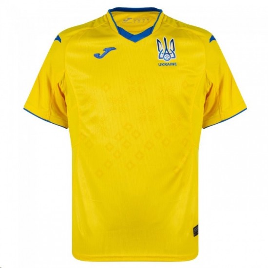 Camisola Ucraina Equipamento Primeiro 2020-2021 Manga Curta